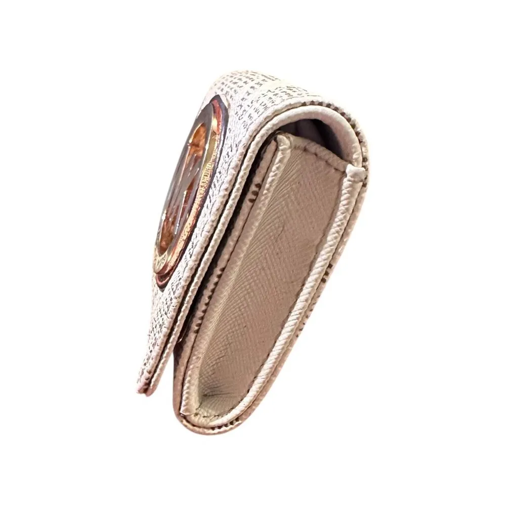 Michael Kors Cream Fulton Snap ID Wallet - Image 5