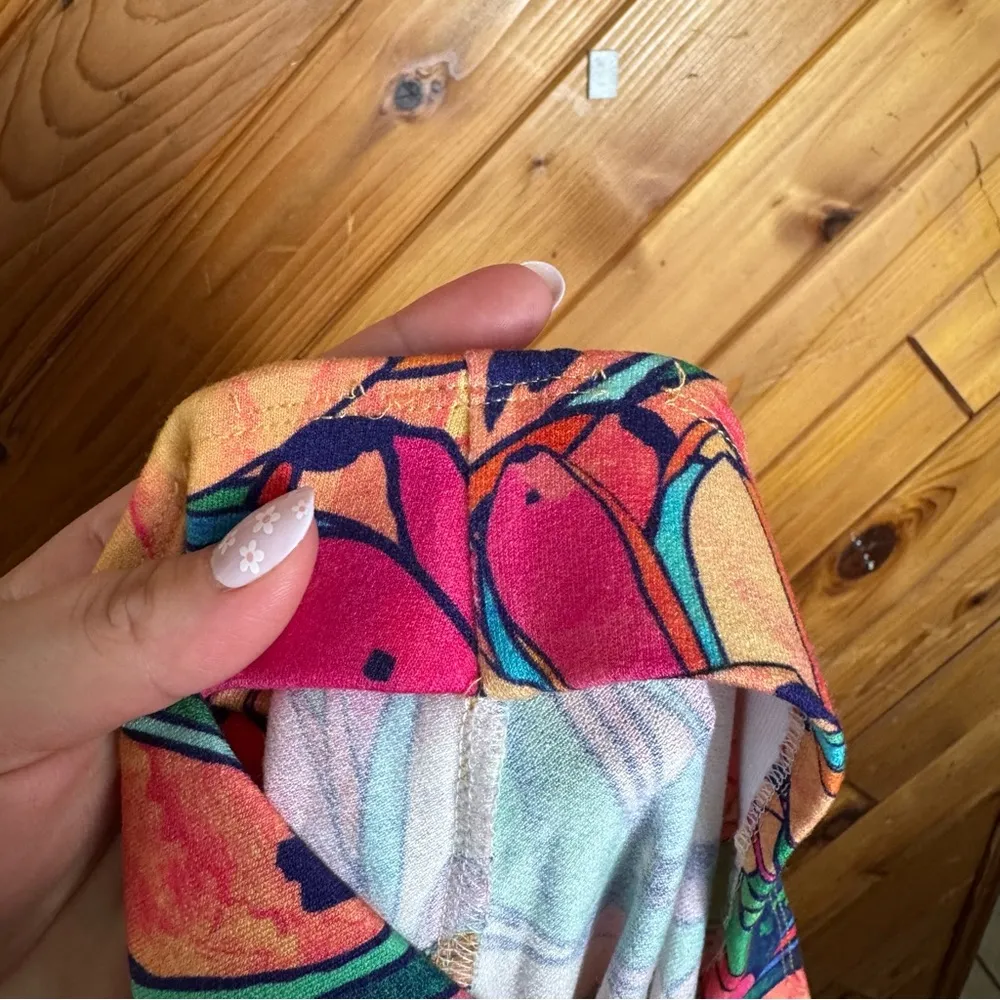 Farm Rio Getaway Midi Skirt  Size Small - Image 6