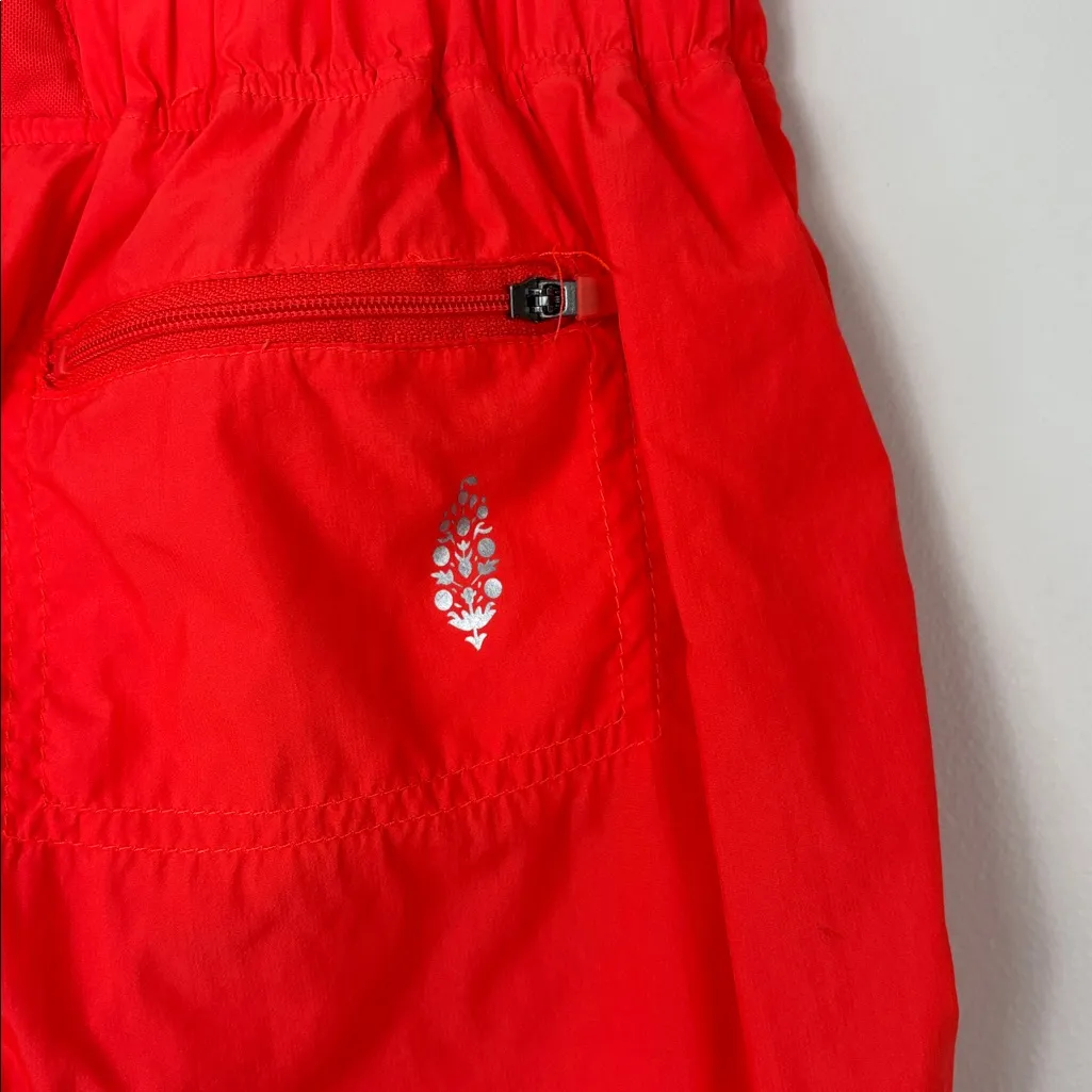 Free People Movement Noiseless Way Home Shorts Neon Orange Women’s Size Small - Image 8