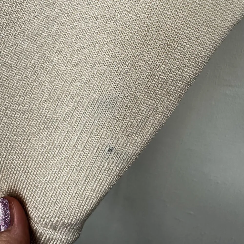 Vintage Lauren Ralph Lauren Cardigan Silk Sweater - Image 5