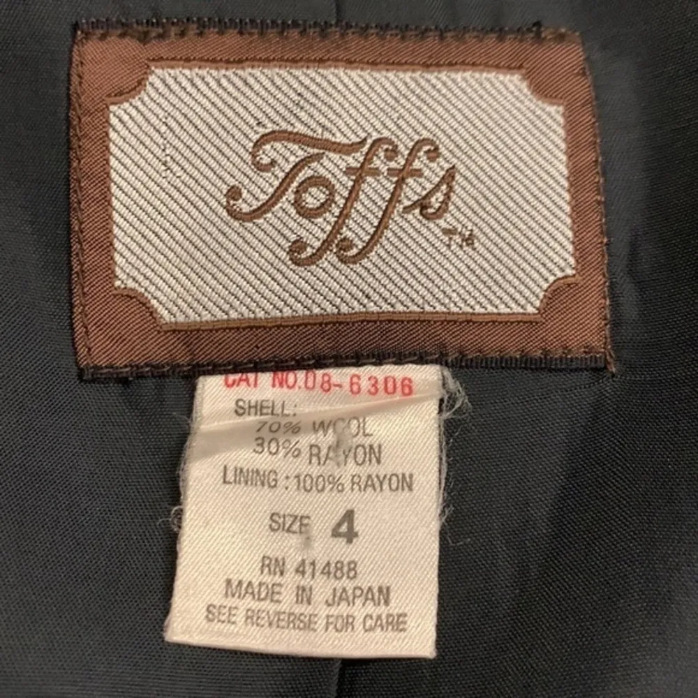 Vintage Toff’s wool blend tweed jacket or blazer fully lined 4 - Image 5