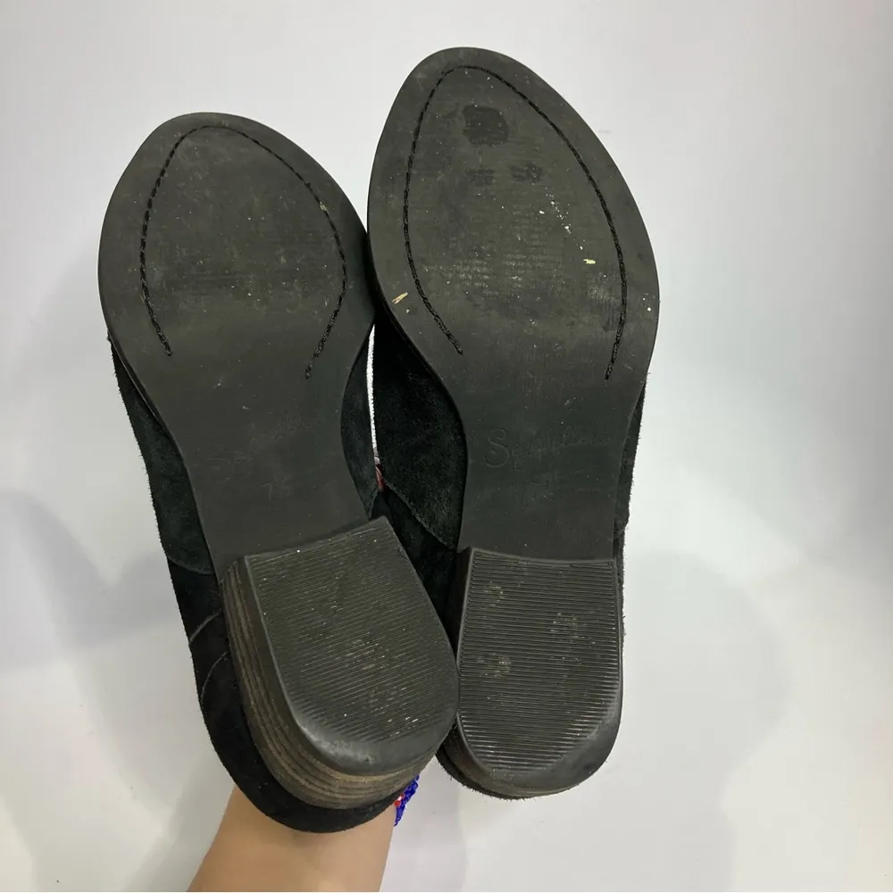 Seychelles  reservoir black suede ankle boots size 7.5 - Image 6