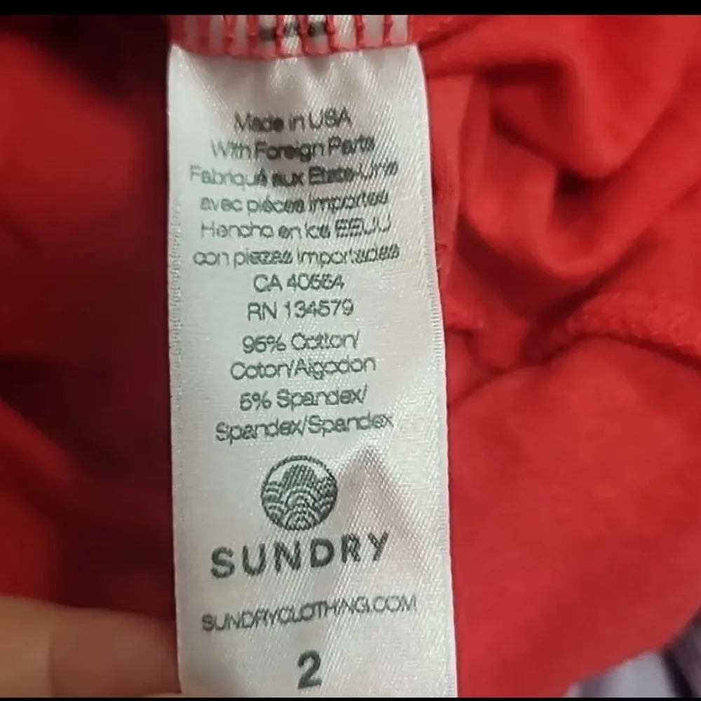 ANTHRO SUNDRY RUCHED BODYCON CORAL LONG SLEEVE DRESS 2 - Image 8