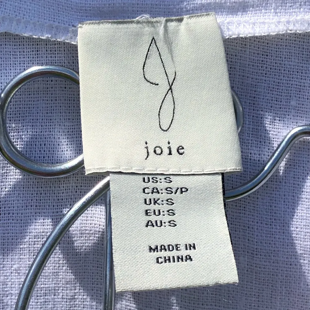 Joie Bohemian Color Block Linen Blend Maxi Dress S - Image 3