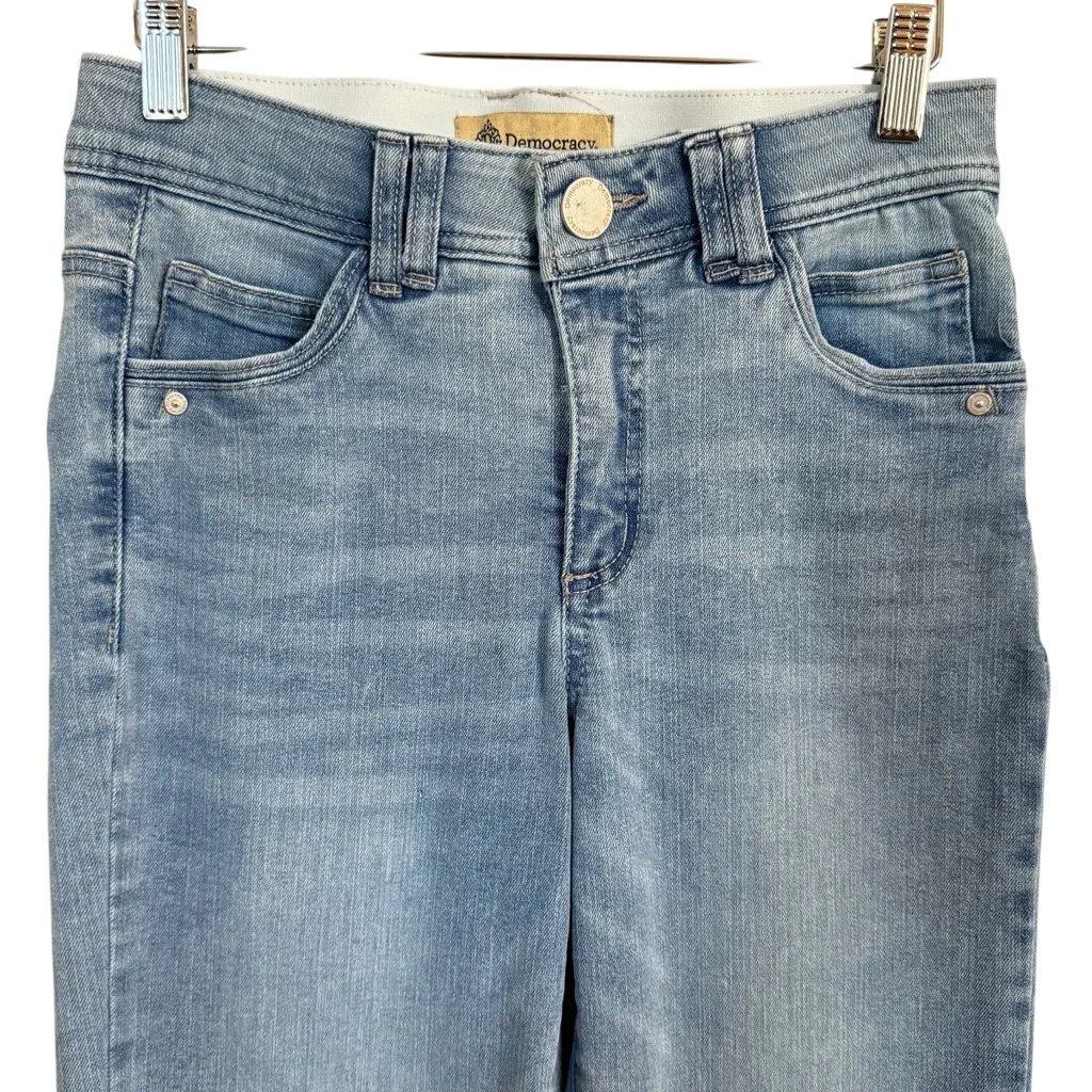 Democracy Jeans Women’s Size 2 Ab Technology Stretch Denim Straight Leg - Image 2