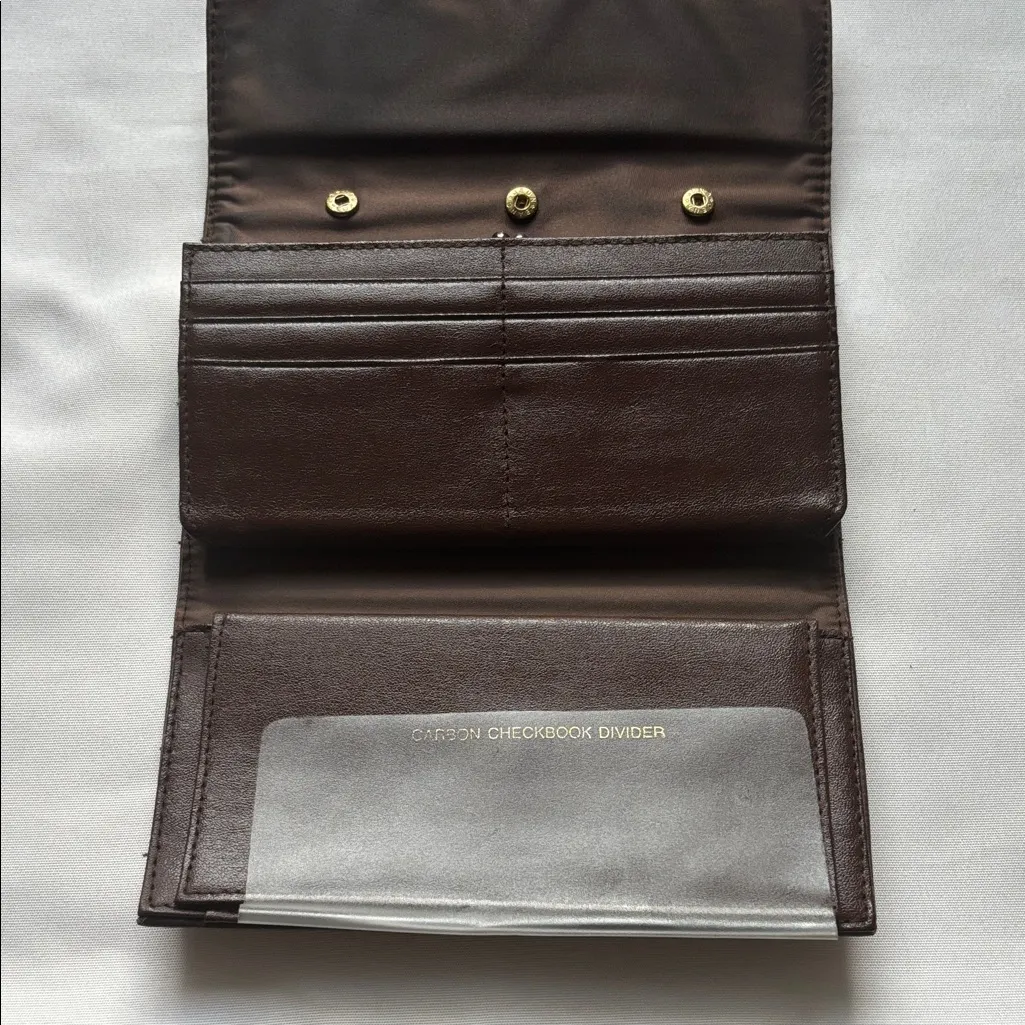 Brown Leather Wallet GUC - Image 4