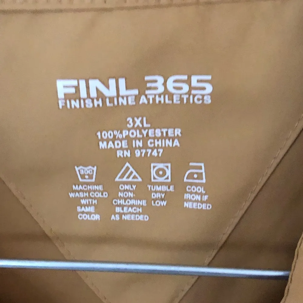 Finish Line athletics rain coat 3XL Size 3X - Image 4