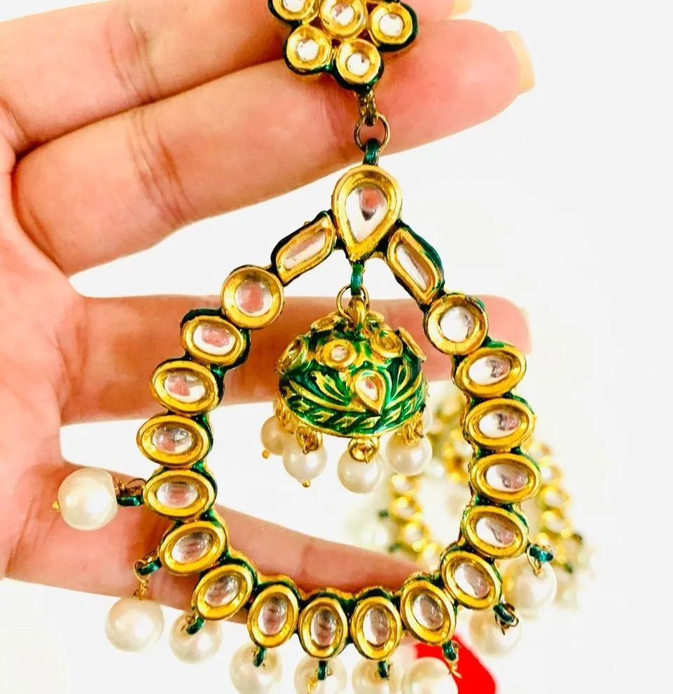 Brand new dangly earrings Green - Image 3