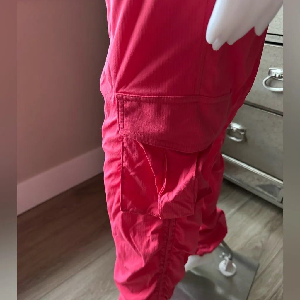 Lululemon  Hot Pink Dance Studio Cargo Joggers - Image 4