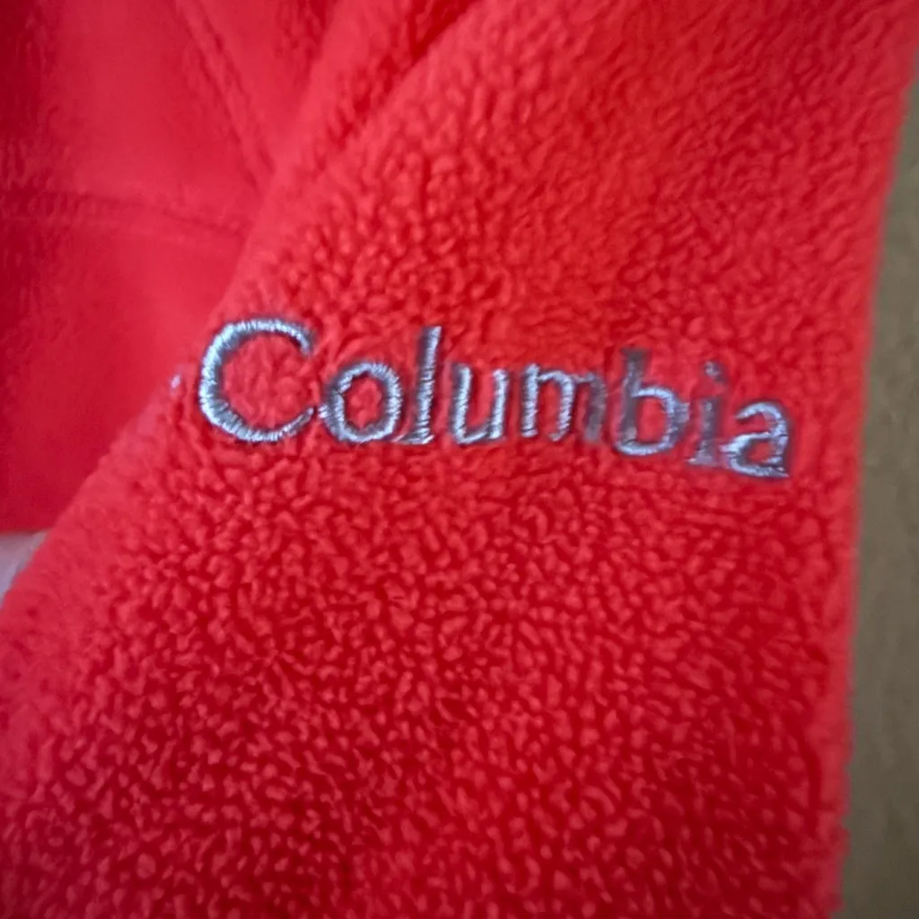 Columbia Women’s Coral Lightweight Fleece Pullover Hoodie Sweatshirt Jacket - Image 4