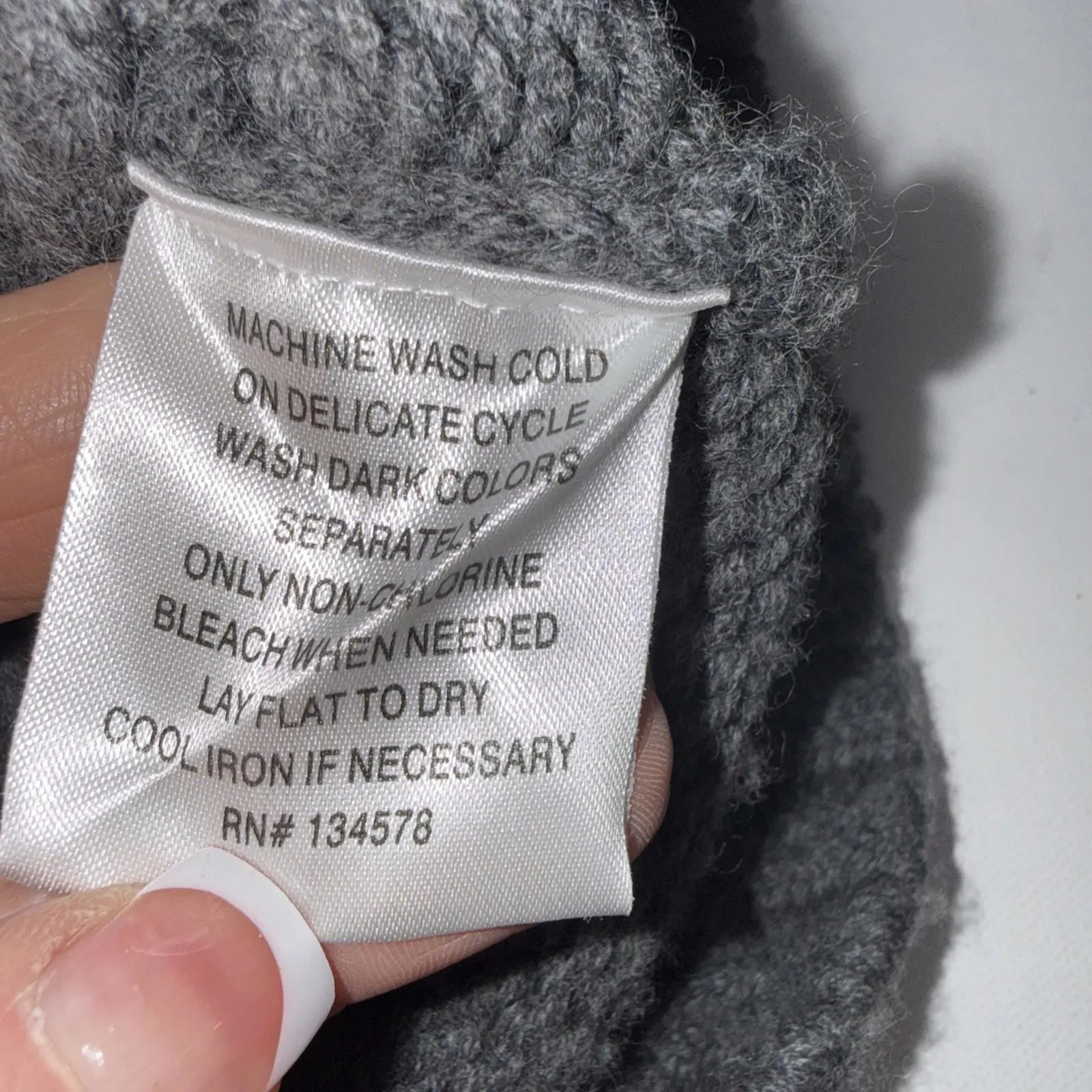 Vineyard Vines Minimalist Gray Hooded Button Up Wool Knitted Cardigan Women’s XS - Image 6