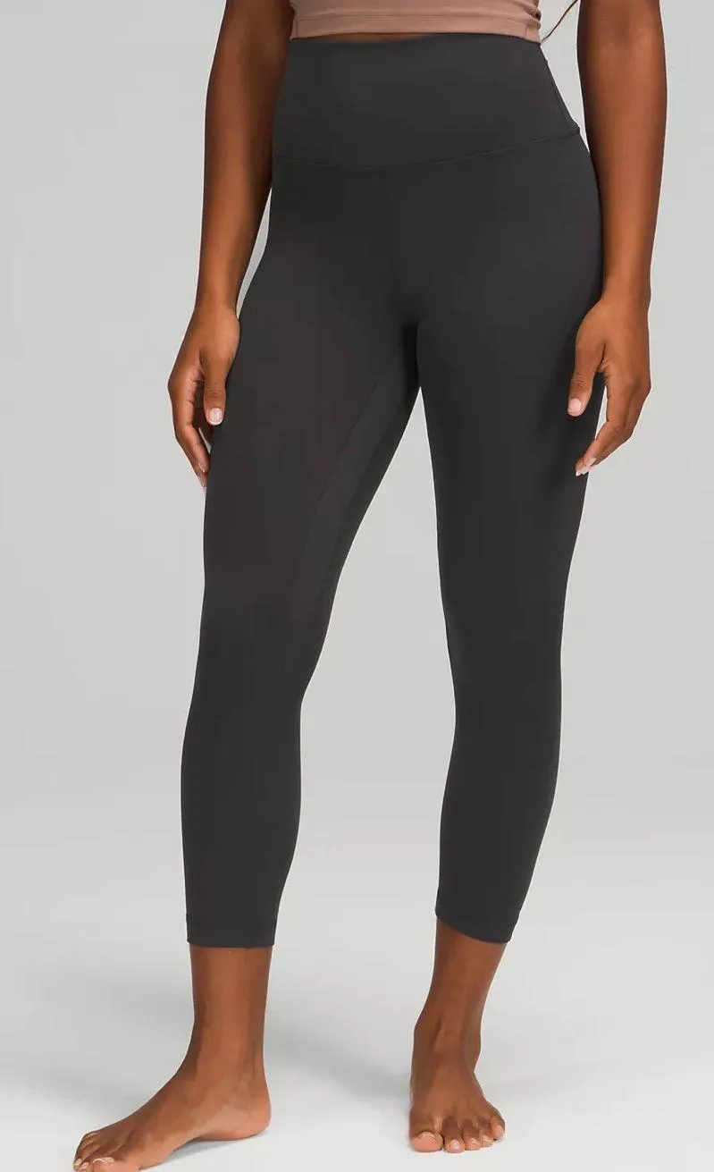Lululemon Dark Grey Cropped Align Leggings - Image 2
