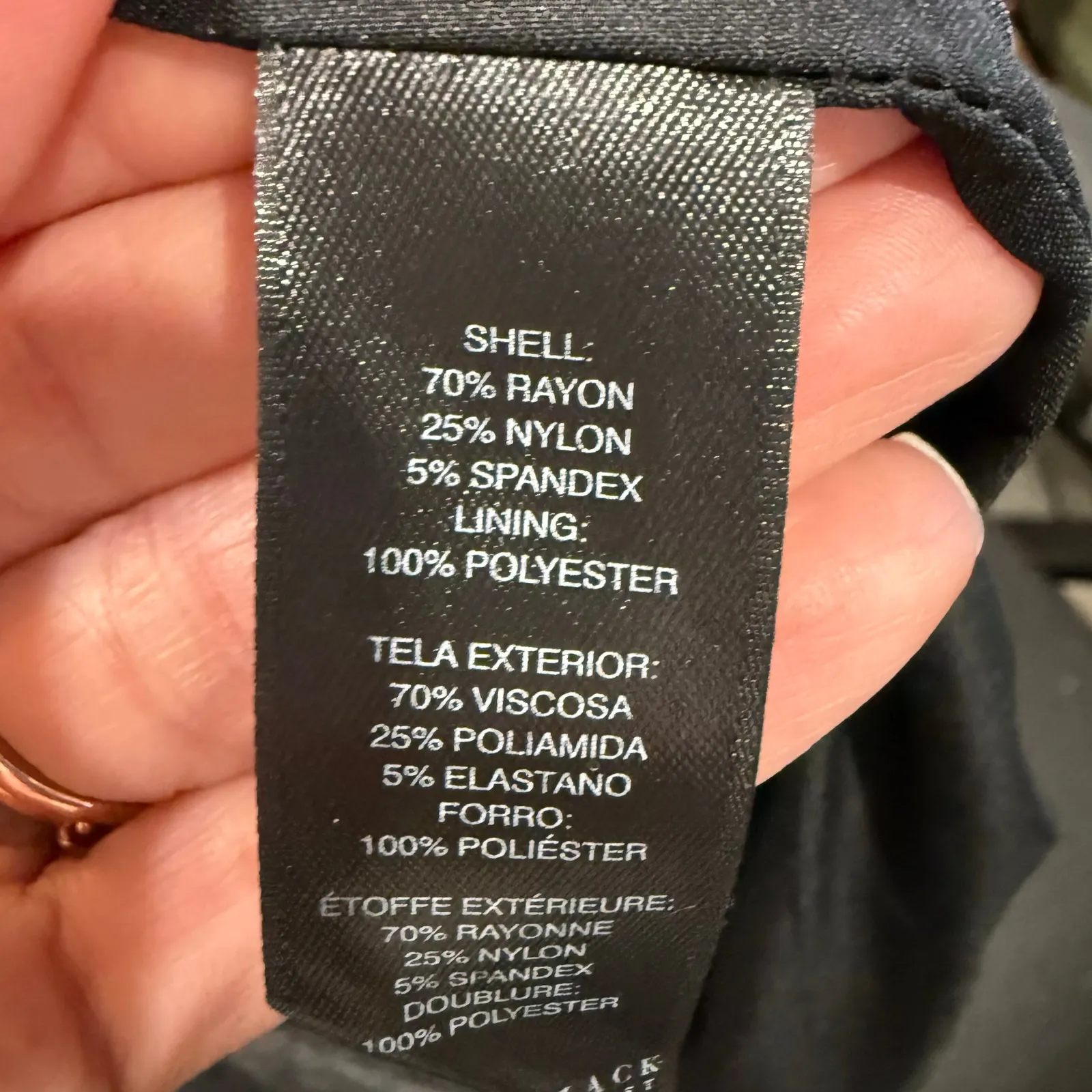 White House Black Market Gray Midi Pencil Skirt Sz 12 - Image 5