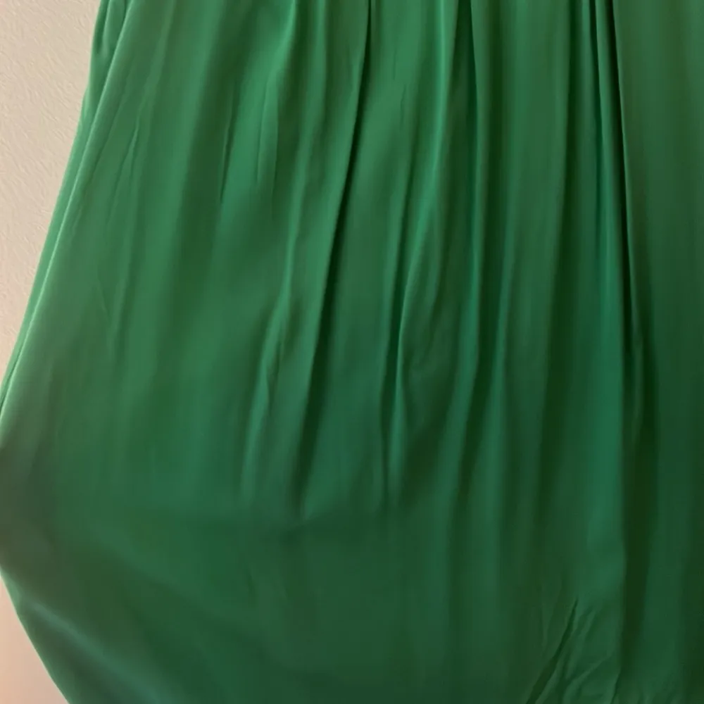 Banana Republic Lime Green Pleated Dress - Image 4