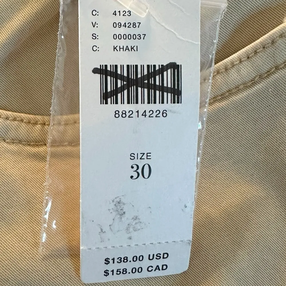 Anthropologie Pilcro The Skipper Seamed High-Rise Crop Wide-Leg Pants Khaki 30 - Image 10