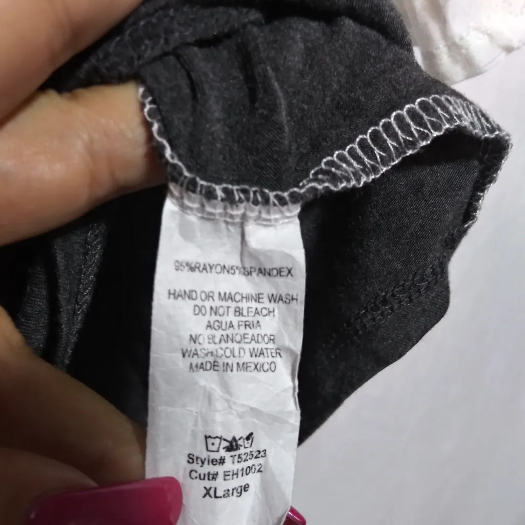 Ever Hottie Yellow and Gray Graphic Raglan Tee Take A Hike Girl Scouts Size XL - Image 6