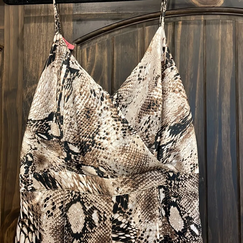 Snakeskin jumpsuit! See video for flow and fit. - Image 2