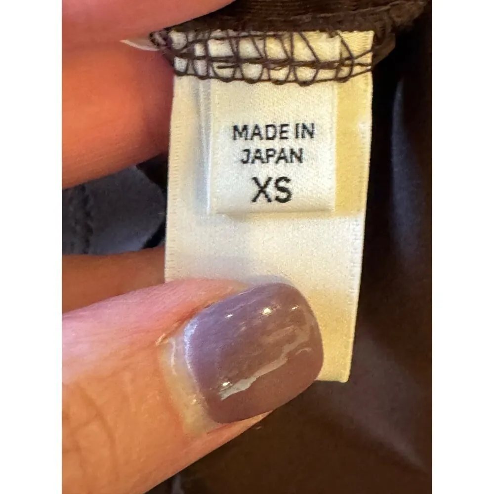 Moussy Vintage Tank Top Women XS‎ Brown Asymmetric Strap Cut Off Camisole Cami - Image 11