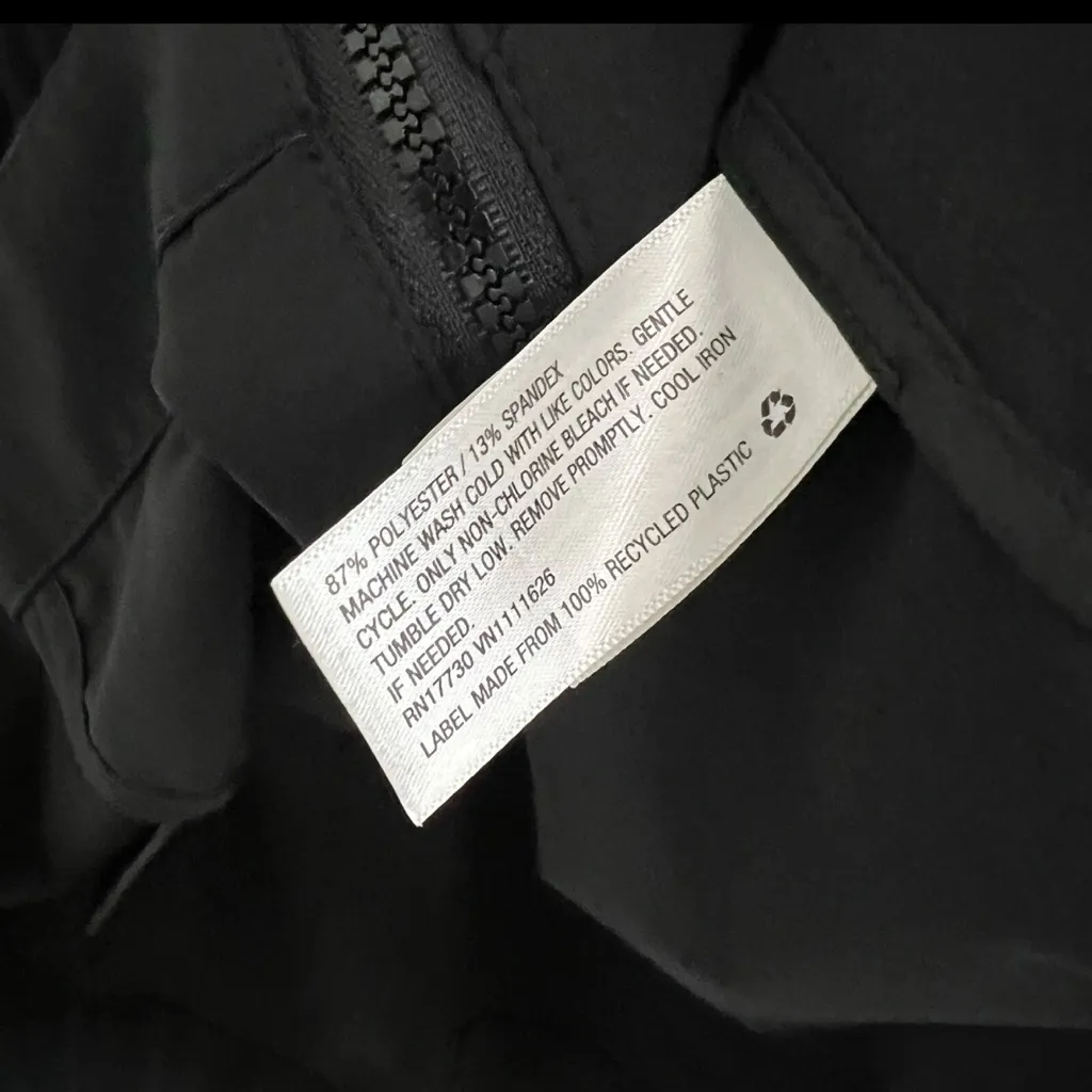 A New Day Black Sleeveless Tie Front Vest - Image 5