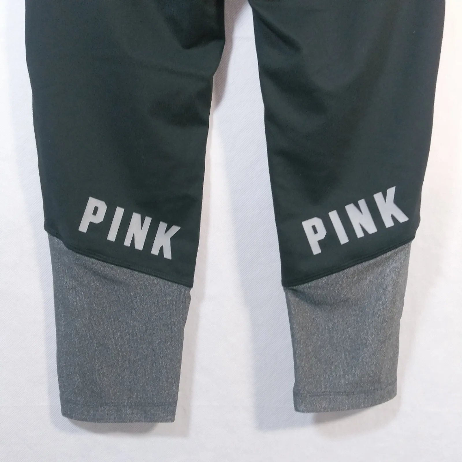 Pink Victoria's Secret Ultimate Moto Black Athletic Leggings Size M - Image 6