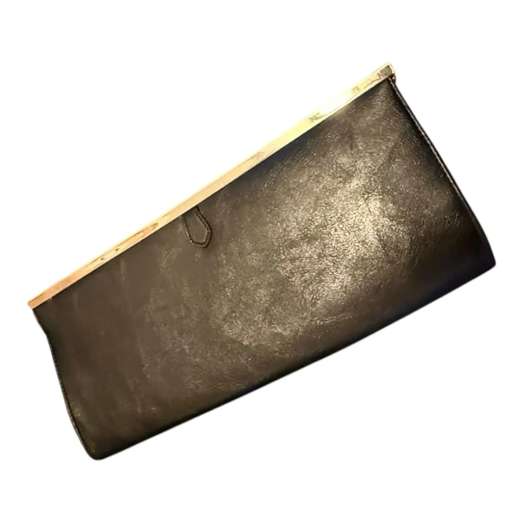 Vintage Black Clutch Purse‎ - Image 3