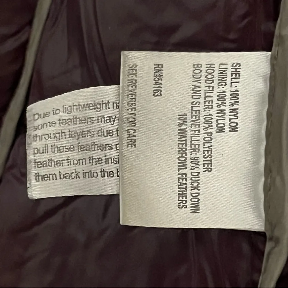 Calvin Klein Puffer Jacket Women's Sm Premium Down Packable Quilted Red Full Zip - Image 6