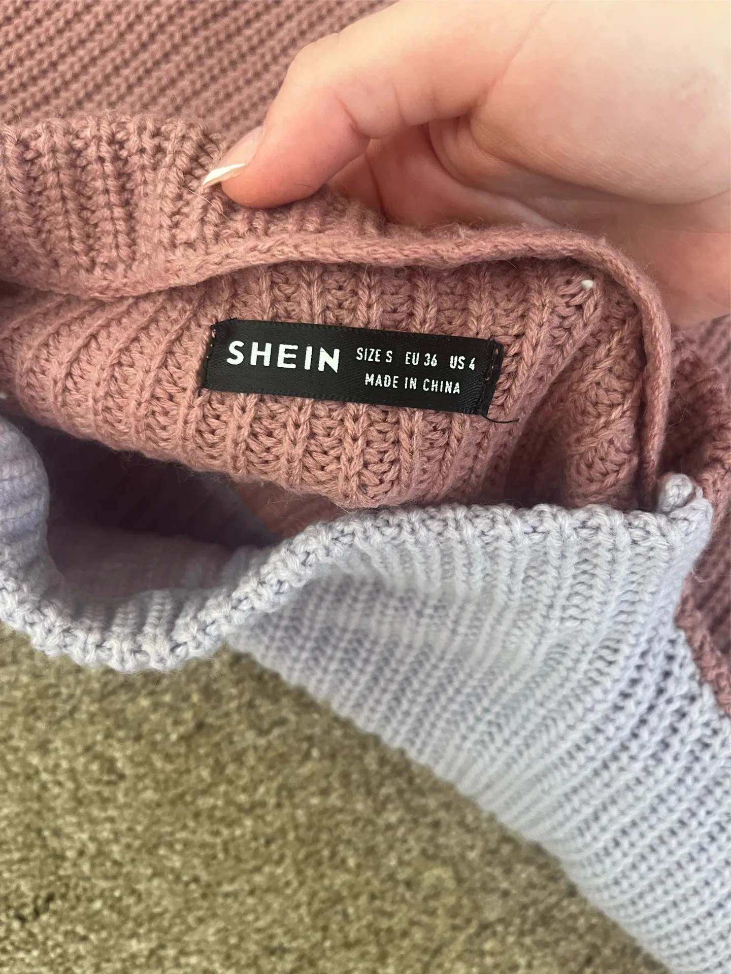 Lavender Sweater Purple - Image 3