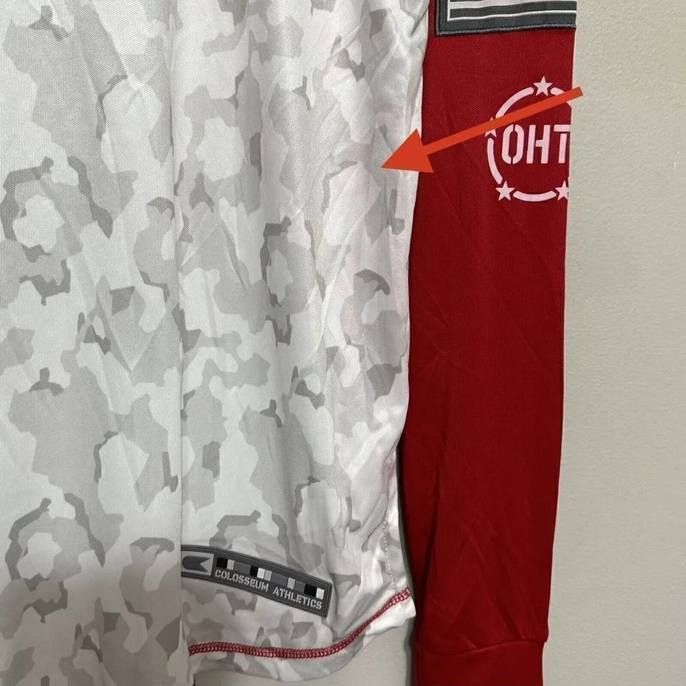 NWT Georgia Bulldogs Women’s Lightweight Hoodie Sz Large Camo Military - Image 7