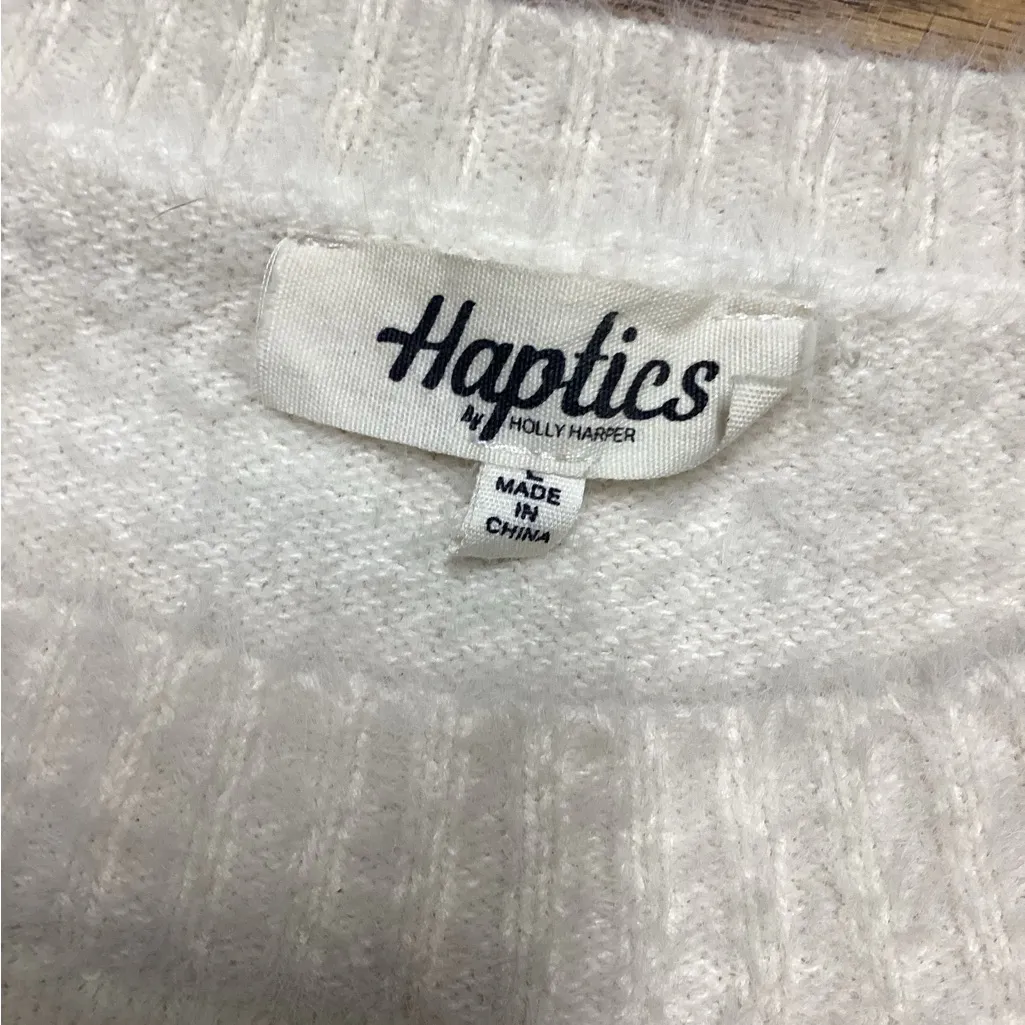 Haptics by Holly Harper Eyelash Women's Sweater Size L - Image 12