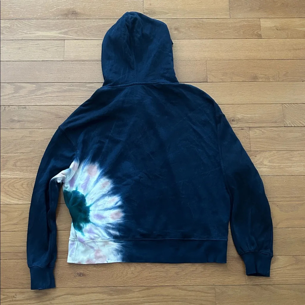 Wildfox Hadley Tie Dye Hoodie Sweatshirt - Image 5