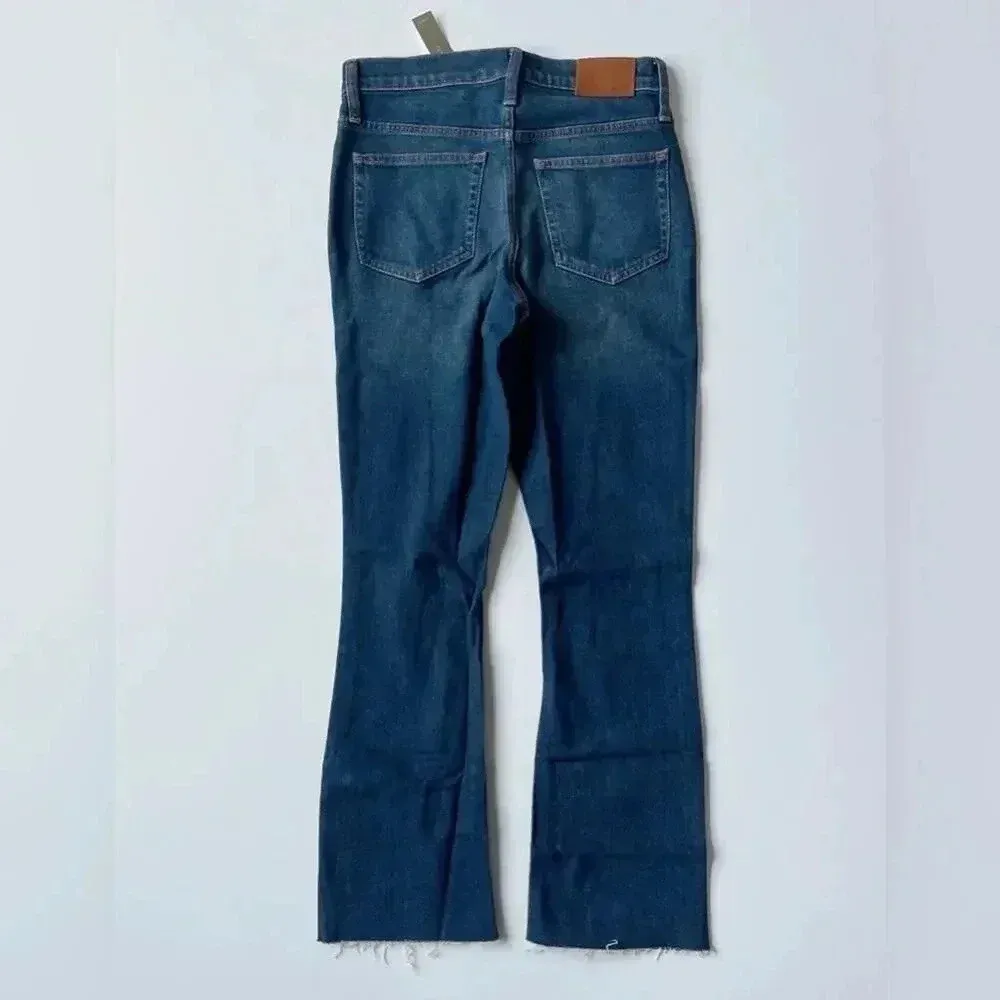 J Crew TALL mid-rise demi-boot crop jean in Lantern wash Size 25T NWT - Image 5