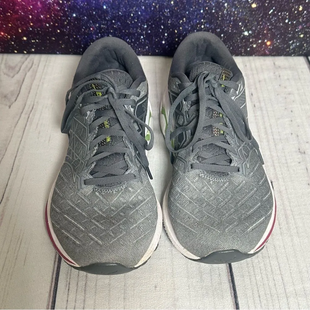 Mizuno Wave Inspire 18 Womens Athletic Running Sneakers Shoes Sz 10 Grey - Image 2