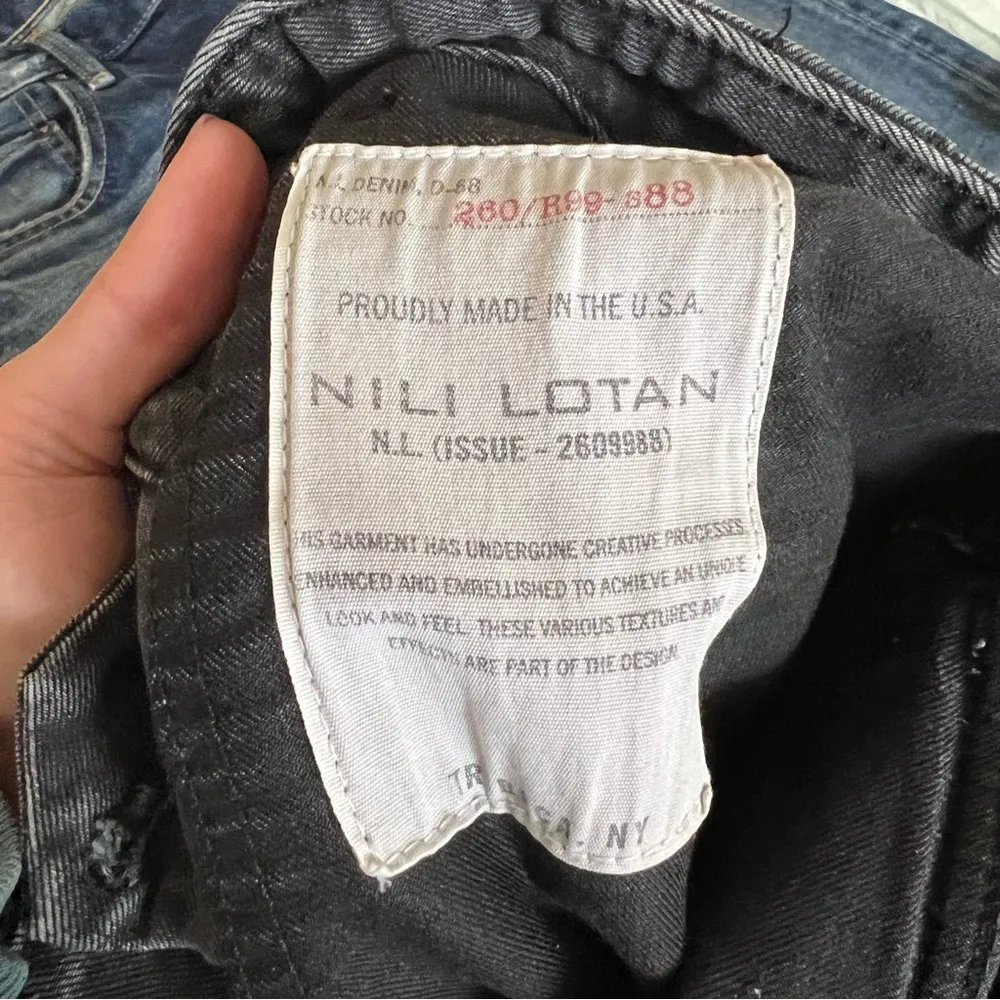 nili lotan cropped military pants gray size 26 - Image 6