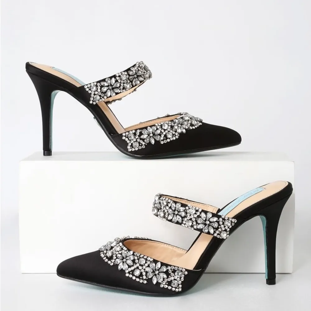 Betsey Johnson Blue Elina Evening Pumps Heels - Image 2