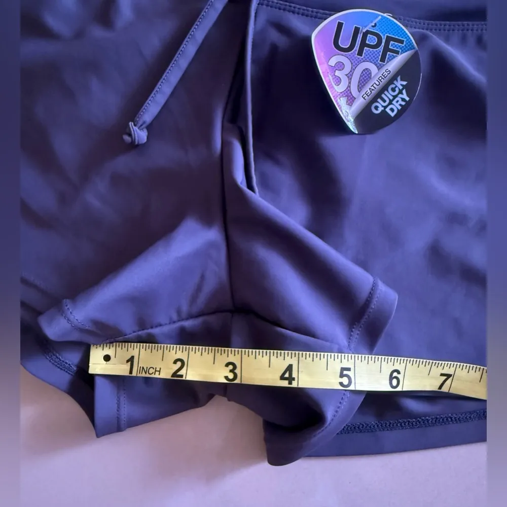 ZeroXposur Women's Swim Shorts gray size 6 elastic waist - Image 5