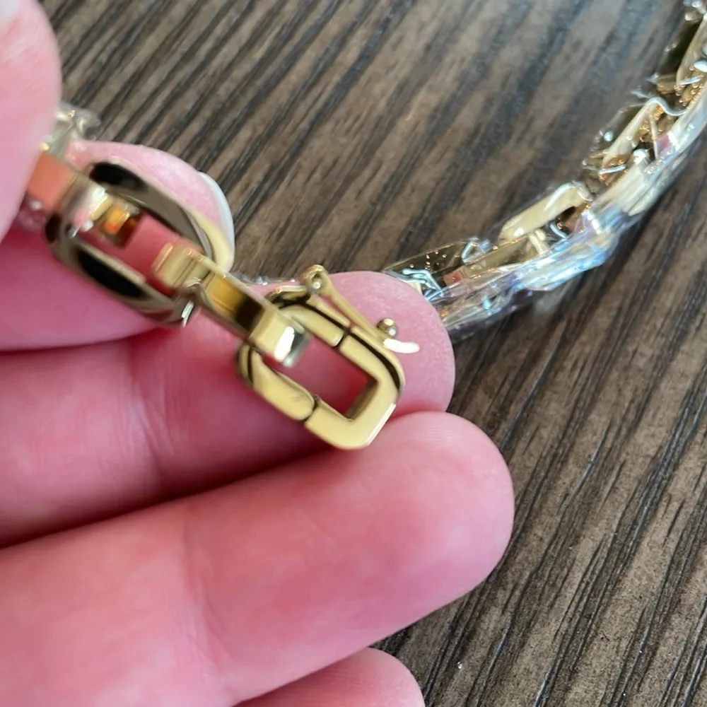 Eddie Borgo Supra Link Gold Chain Necklace NEW - Image 4