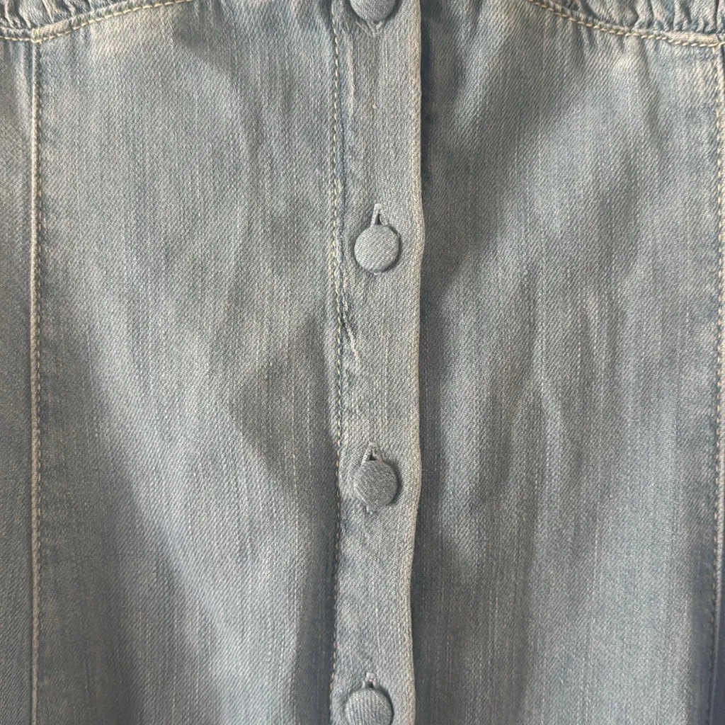 Reformation Sebastien Denim Midi Dress, BRAND NEW, Size 6, $248 - Image 9