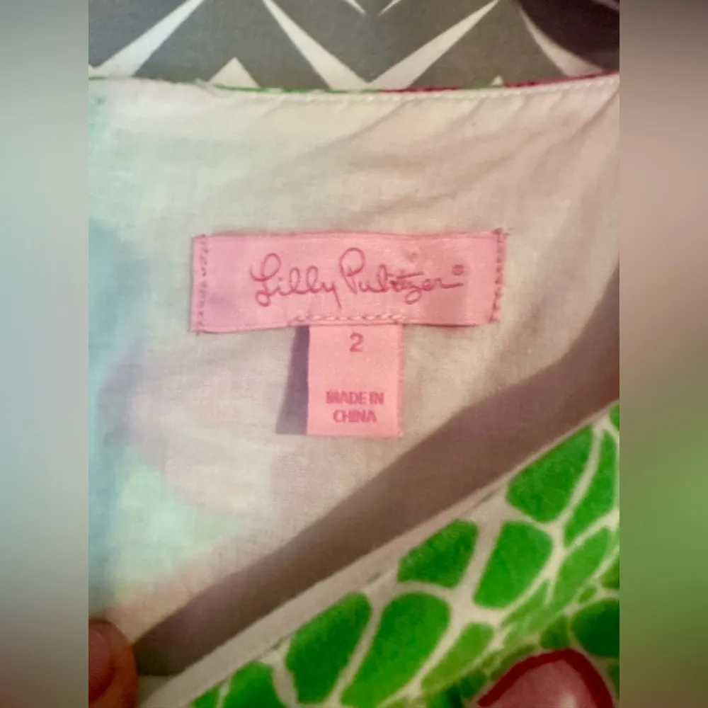 Lilly Pulitzer Koi Fish/Lotus Blossom Sophie Shift Dress, Size 2 - Image 6