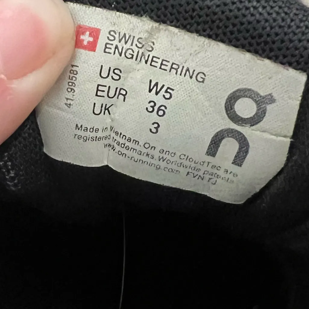 On Running Women’s Cloudswift Running Shoes Black Size 5 - Image 10