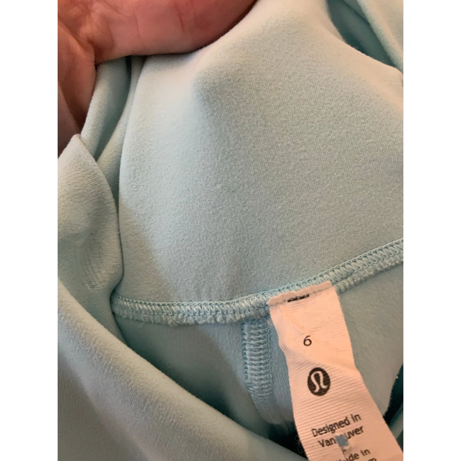 Lululemon Align High-Rise‎ Pant 25" Icing Blue size 6 - Image 6