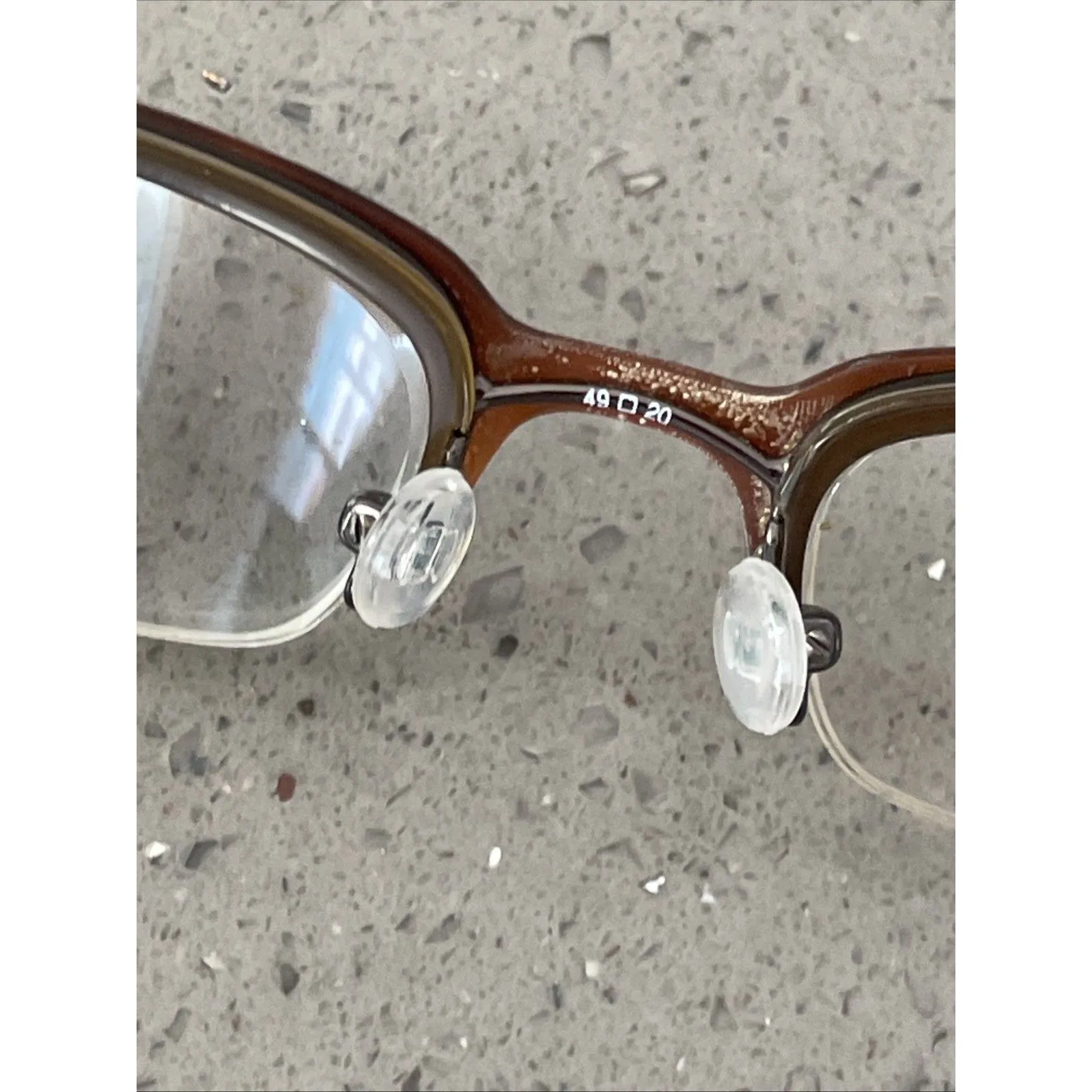 Hush Puppies H230 49-20-135 TO Tortoise Half rim Eyeglasses Frames ONLY - Image 11