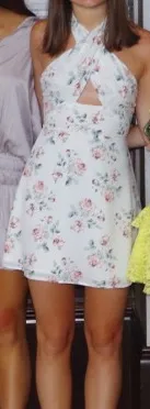 Halter Mini Dress - Image 2