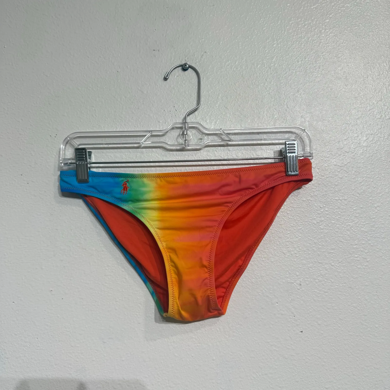 Polo Ralph Lauren Rainbow Devin Ombre Bikini Swim Bottom Sz XL - Image 2