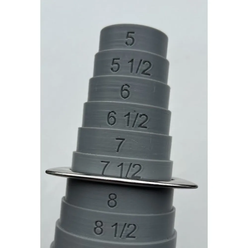 Vintage Rounded Bangle Square Geometric Shape Silver Tone Bracelet Sz 7.5” - Image 3