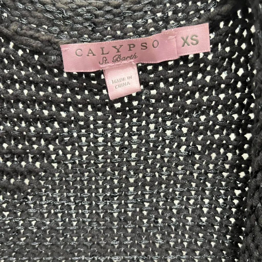 Calypso St. Barth Sequined Cardigan - Image 3