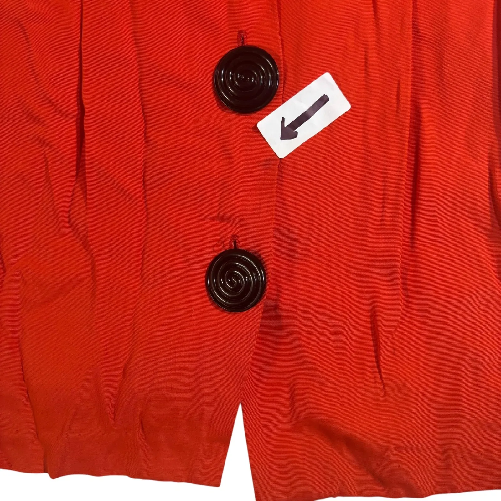 Michael Blair Vintage Button Down‎ Jacket Red Made in USA Size 5/6 - Image 13