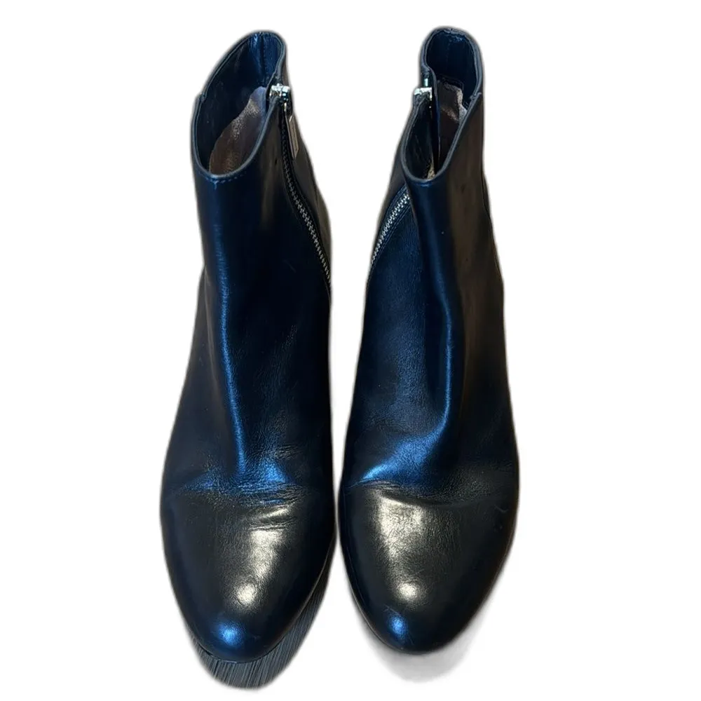 Michael Kors ladies June Flex Leather Booties in black size 8 M boots - Image 4