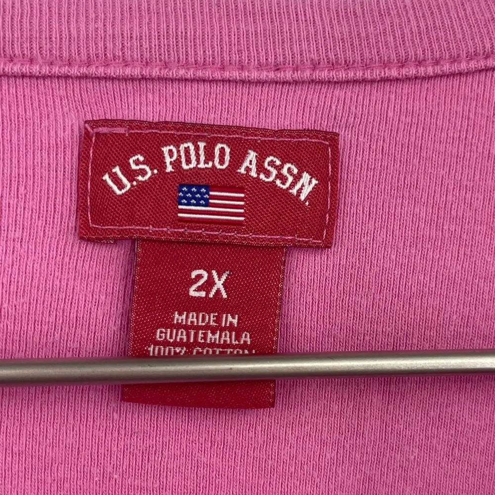 Vintage Y2K Pink Rhinestone Baby Tee Plus Size 2XL - Image 5