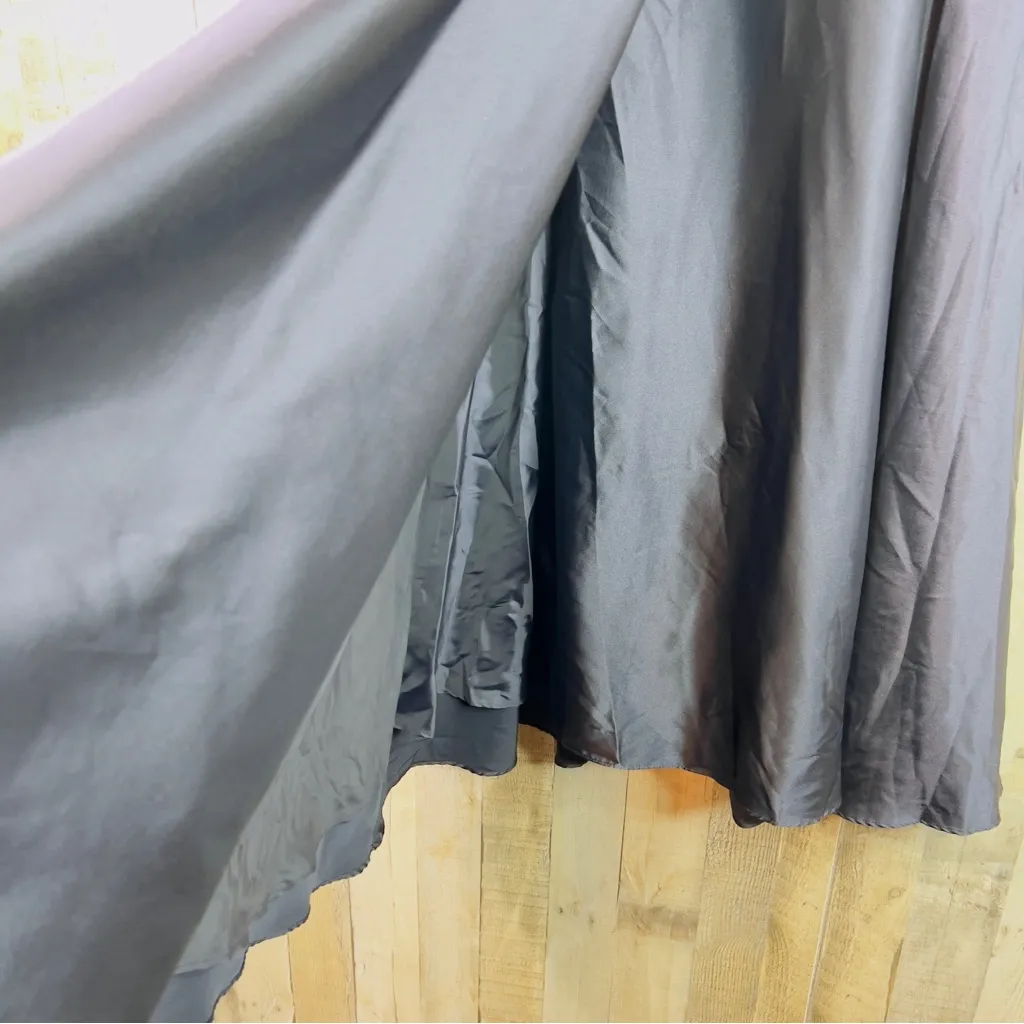 Crystal Doll Size 7 Set with Padded Halter Top & Maxi Skirt in Navy Blue - Image 9