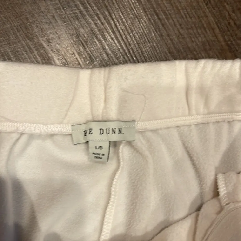 Rae Dunn pull on Loungepants in ivory - Image 3